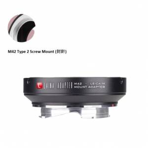 LAINA M42 Type 2 Screw Mount To Leica M Mount Rangefinder Cameras  (封針，金屬...