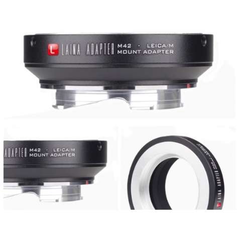LAINA M42 Type 2 Screw Mount To Leica M Mount Rangefinder Cameras  (封針，金屬...