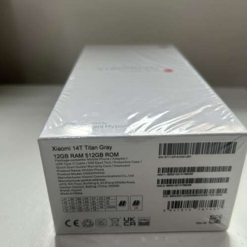 Xiaomi 小米14T 鈦灰色 12+512 GB