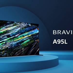 100% 全新 SONY A95L 4K QD-OLED SMART TV 行貨電視 (馬來西亞製)