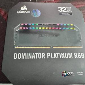 Corsair 32GB Kit Dominator Platinum RGB 8GBx4 DDR4 3600 C18
