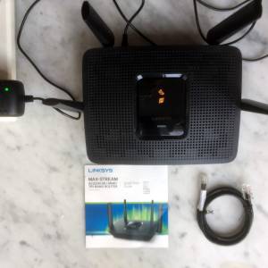 $250 100% Work LINKSYS Max-Stream EA8300 AC2200 雙核三頻Gigabit無線 路由器 特...