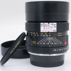 98% New Leitz Elmarit R 90mm F2.8 手動鏡頭, 深水埗門市可購買