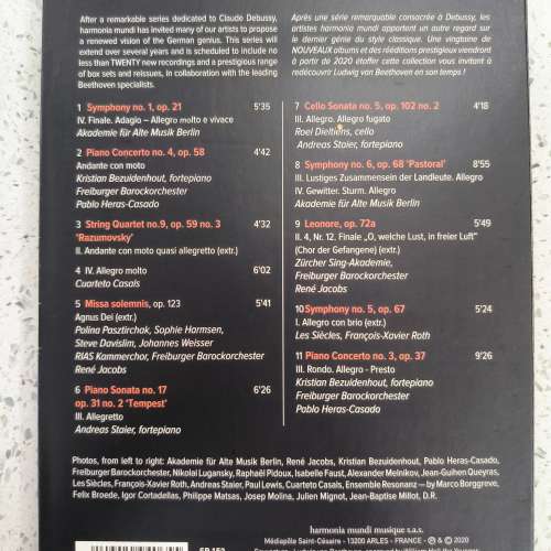 貝多芬 Beethoven Alive ~ harmonia Mundi Edition