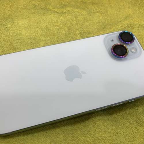 95%New iPhone 15 128GB 藍色 香港行貨  電池91% 有配件 自用首選超值