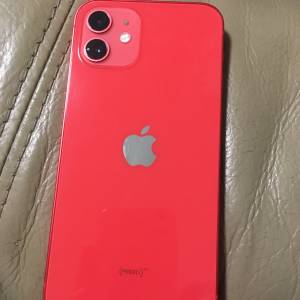 iPhone12港版128GB紅色電池85%