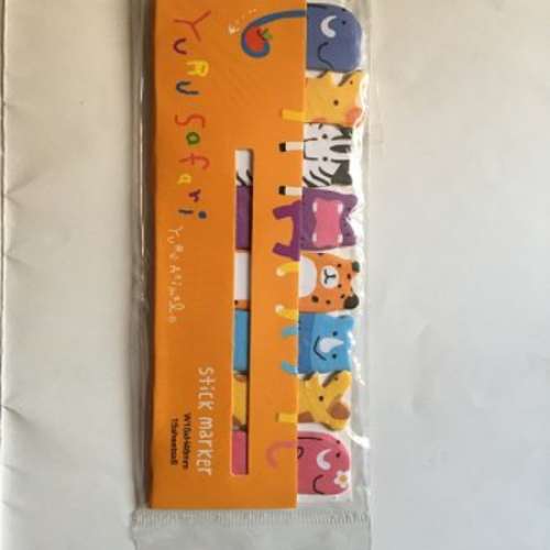 全新 動物圖型 標籤貼紙 便利貼 Sticky note