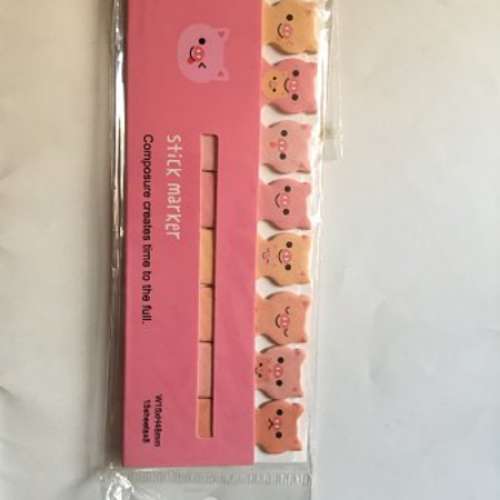 全新 動物圖型 標籤貼紙 便利貼 Sticky note