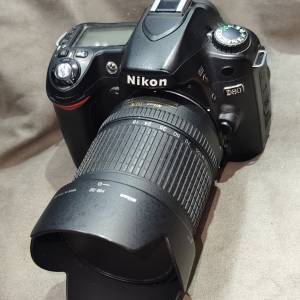 Nikon D80 CCD + 尼康 18-135 G AFS APSC 18 135 18MM 135MM