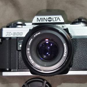 Minolta X-300 + 50/2 MD X300 50MM 50 美能達 菲林 膠片 film camera