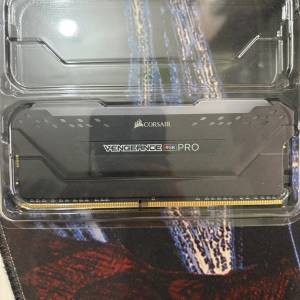 CORSAIR 海盗船 VENGEANCE RGB PRO DDR4 RAM 16GB 3600MHz cmw32gx4m2z3600c18 單RAM