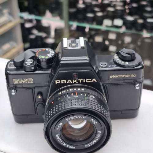 PRAKTICA BMS ELECTRONIC + PENTACON 50MM F1.8