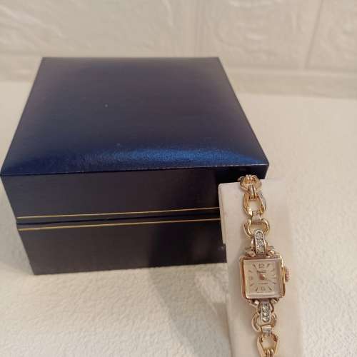 🫶⌚#議價請移玉步🌟no bargain 😎Vintage 「SILVANA」14*14mm (W11965)  上鏈MW淨...