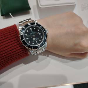 勞力士黑面黑圈海使40mm Rolex Sea Dweller 16600T 2004y