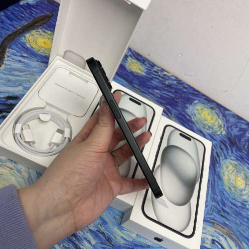 🥰電子之家，Apple iPhone專家🥰Apple iPhone 15/香港行貨/128gb/全新機/🖤百搭黑...