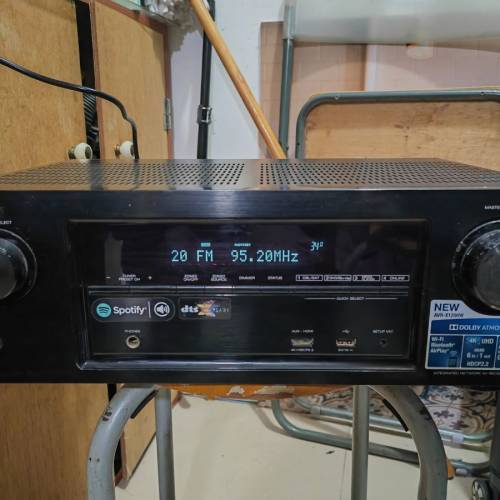 天龍DENONAVR-X1200W 7.2支援wi-fi4K擴音機
