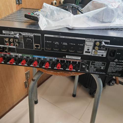 天龍DENONAVR-X1200W 7.2支援wi-fi4K擴音機