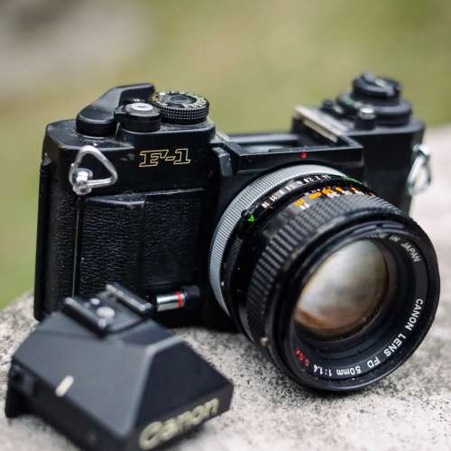 Canon F1 & 50mm F1.4 FD S.S.C 鏡頭