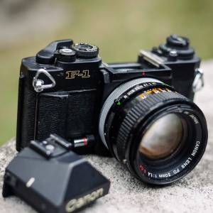 Canon F1 & 50mm F1.4 FD S.S.C 鏡頭
