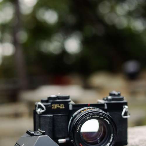 Canon F1 & 50mm F1.4 FD S.S.C 鏡頭