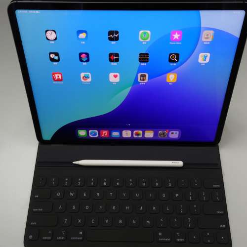 Apple iPad pro gen5 12.9' wifi+5G(*2TB*)連pencil 2及Smart Keyboard Folio(全套9...