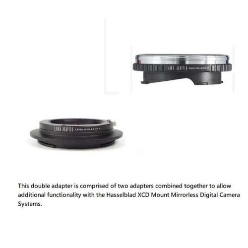 LAINA  Double Adapter, Nikon S External Bayonet And LM To Hasselblad XCD  組合...
