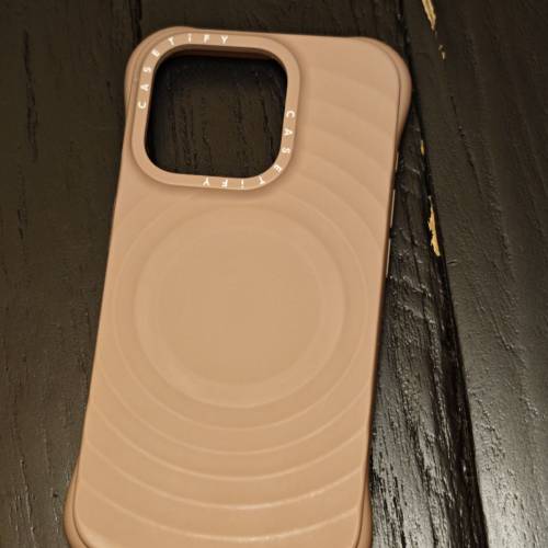 casetify mag safe裸啡15Pro波漾殼