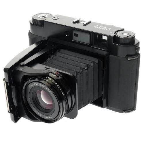 Fujifilm GF670 Professional Black 6x6 6x7 Medium Format Film Camera