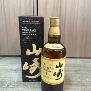山崎12年 Yamazaki 12 Year Old Single Malt Japanese Whisky