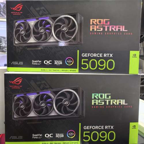 【現貨】ASUS RTX 5090 ROG ASTRAL OC ROG 夜神 5090 旺角好景實店門市 回收 5080 ...