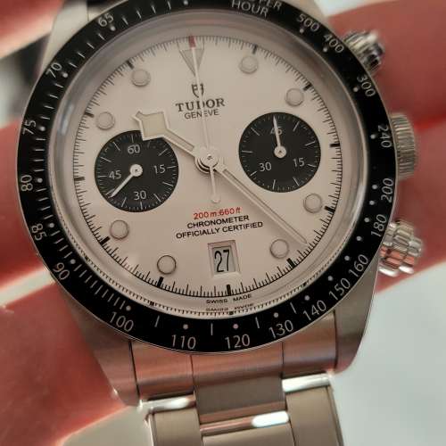 Tudor Black Bay Chronograph 41mm 鋼帶白面 (97% New)