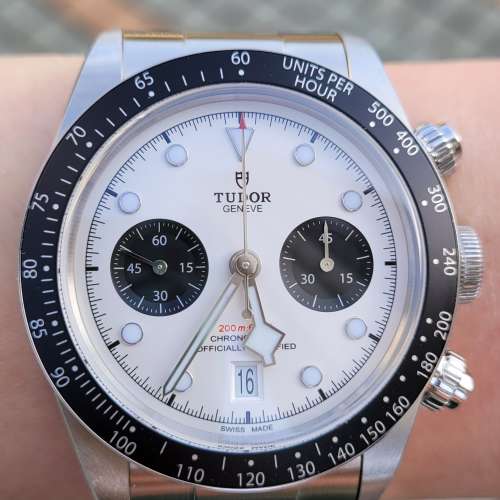 Tudor Black Bay Chronograph 41mm 鋼帶白面 (97% New)