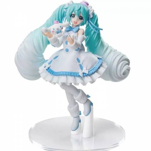 日本帶回 日版 Sega 初音未來 x 玉桂狗 Cinnamoroll 禮服 White Dress ver. 全新 ...