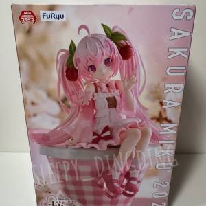 日本帶回 日本正版 Furyu 櫻初音 初音未來 2025 杯麵蓋 杯麵壓 全新 只限順豐到付
