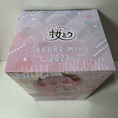 日本帶回 日本正版 Furyu 櫻初音 初音未來 2025 杯麵蓋 杯麵壓 全新 只限順豐到付