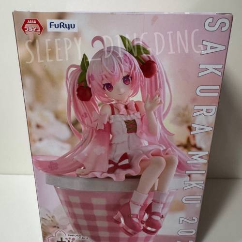 日本帶回 日本正版 Furyu 櫻初音 初音未來 2025 杯麵蓋 杯麵壓 全新 只限順豐到付