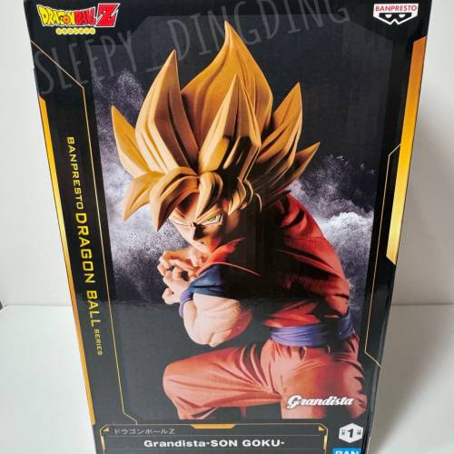 日本帶回 日版金證 Bandai Namco Banpresto Grandista 龍珠Z 超級撒亞人 孫悟空 So...