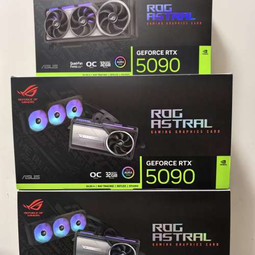 【旺角現貨】ASUS ROG ASTRAL LC RTX 5090 水冷 頂配 全新未開封 回收Trade in 409...