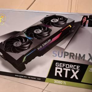 Msi RTX 3080 ti Suprim X 12g