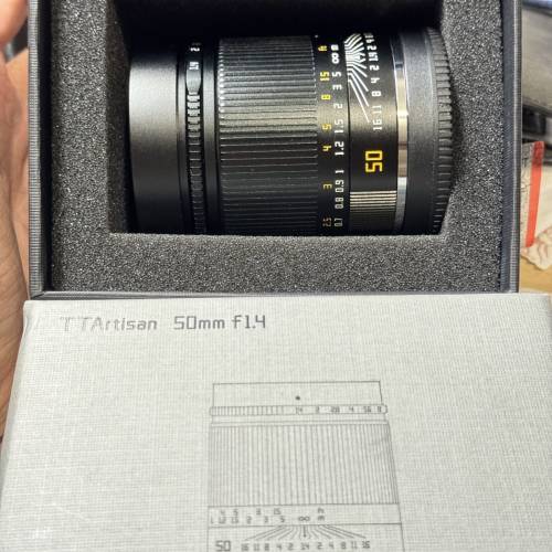 TTArtisan 50mm F1.4 ASPH Full Frame for Sony E