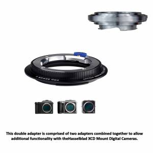 LAINA Canon FD & FL 35mm And Leica M To Hasselblad XCD Mount Adaptor - Brass