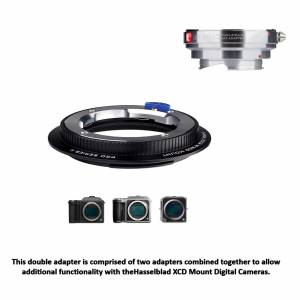 LAINA Pentax K (PK) Mount SLR And Leica M To Hasselblad XCD Mount Adaptor brass