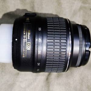 Nikon 18-55 尼康 AF-S DX 18mm 55mm f/3.5-5.6 G VR 入門級 DX 格式標準變焦鏡頭 ...