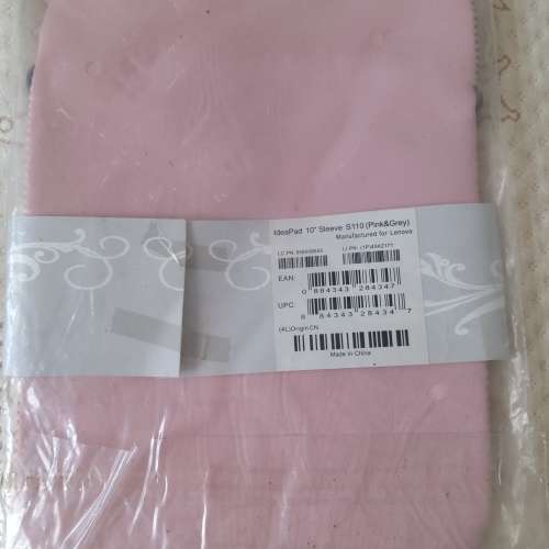 全新 IdeaPad 10" Sleeve S110 (Pink & Grey) Sleeve Case for iPad 保護套 保護袋 ...