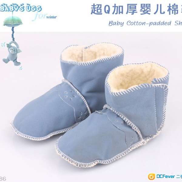 全新嬰兒學行鞋 學步鞋 嬰兒棉鞋 軟底鞋 Baby Cotton-padded Shoes