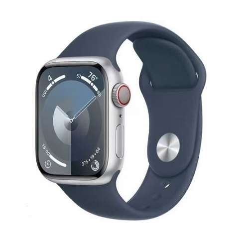 全新港版Apple Watch Series 9 45MM S/M LTE (銀色/粉色)
