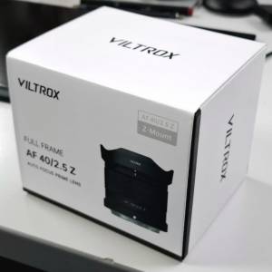 9成新 Viltrox AF 40mm F2.5 Z Lens for Nikon Z-mount
