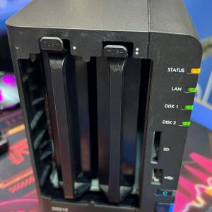 synology ds 212 nas 私雲 研究品