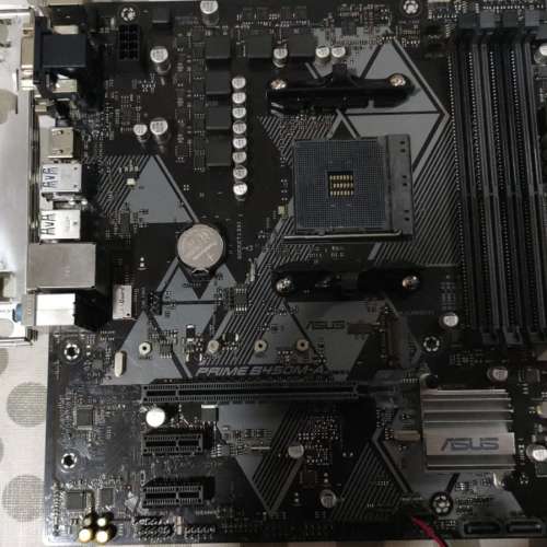 ASUS PRIME B450M-A Micro ATX主機板 ((正版Window10Home啟動碼)) Socket AM4