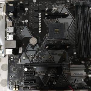 ASUS PRIME B450M-A Micro ATX主機板 ((正版Window10Home啟動碼)) Socket AM4